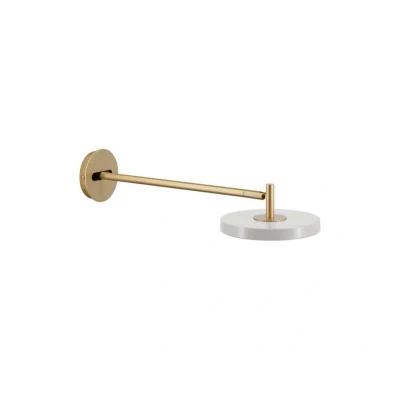 Image of UMAGE LED wall light Asteria Long, grey, 42 cm, plug
