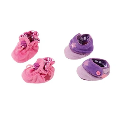 Image of Zapf Creation 822098 Baby Born Shoes (Pink/Purple)