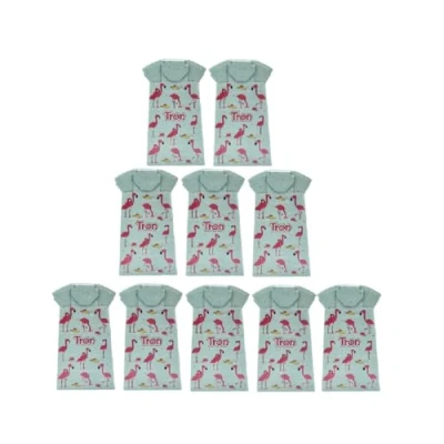 Image of TRON Disposable Potty for Children, up to 30 kg, Set of 10 (10 pcs Flamingos)