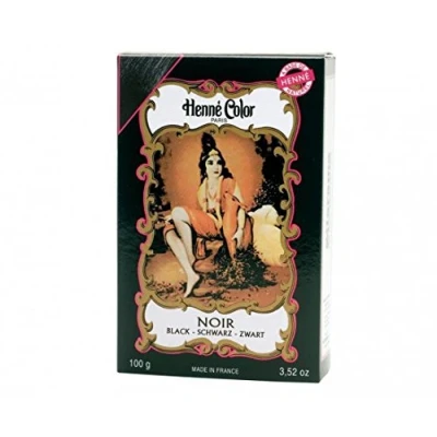 Image of HENNE COLOR Henna Hair Dye Powder Black 100g (PACK OF 3)