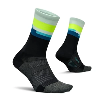 Image of Feetures Elite Ultra Light Mini Crew L Black