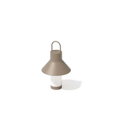 Image of LOOM DESIGN LED table lamp Shadow Small, beige, IP65