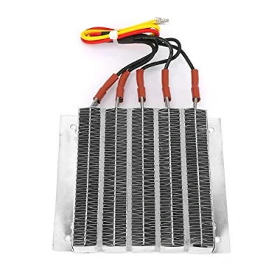 Image of 1000W Constant Temperature PTC Portable Heaters Article Corrugated Electric Heater with Cable for Office Bedroom(02 48V)