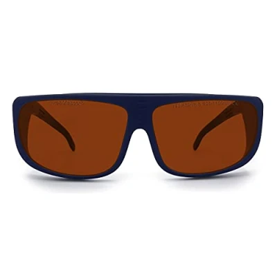 Image of FREEMASCOT OD 6+ 190nm 550nm / 800nm 1100nm Wavelength Professional Laser Safety Glasses for 405nm, 450nm, 532nm, 808nm, 980nm,1064nm, (Style 5)