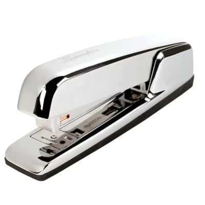 Image of Swingline Stapler, 747 Iconic Desktop 25 Sheet Capacity, Desk, Office, Chrome (74720)