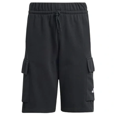 Image of adidas Performance Essentials Cargo KIDS Outdoor shorts for kids, Size: 7 8y, Black white