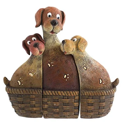 Image of Something Different Ornament, Resin, Brown, 5 x 14 14.5 cm