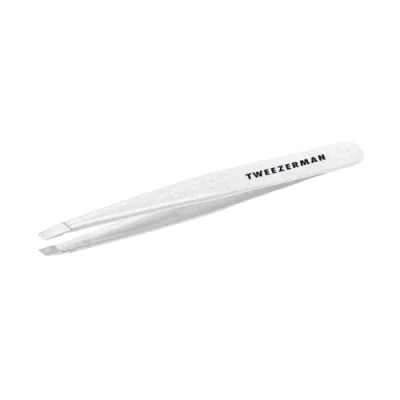 Image of Tweezerman Exclusive Moon Dust Slant Tweezer Hair Removal Tweezers, Stainless Steel