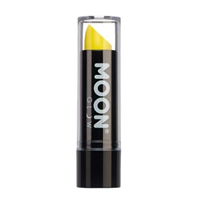 Image of Neon UV Lipstick by Moon Glow Intense Yellow Bright Coloured Glows under