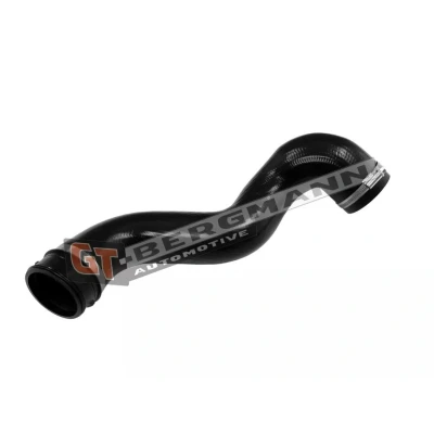 Image of 8E0145745B Turbocharger Hose GT BERGMANN GT52 794 AEM (Ethylene Acrylate Rubber) with clamps AUDI: A4 B6 Avant
