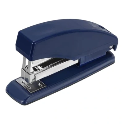 Image of M&amp;G Desktop Stapler, 30 Sheet Capacity Office Stapler Classroom Portable Effortless Staplers for Supplies, Blue