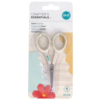 Image of We R Memory Keepers Detail Scissors White, Multi Colour