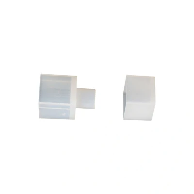 Image of 5 Sets of Silicone End Cap Outlet From Straight for 15X15 Side Bend and Top Integral LED