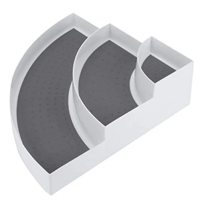 Image of Spice Shelf, 3 Tier Corner Shelf Organizer Seasoning Bottle Holder Rack for Kitchen Storage