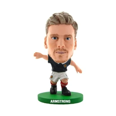 Image of SoccerStarz Scotland Stuart Armstrong Home Kit