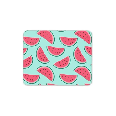Image of Funky Watermelon Print Mouse Mat Pad Melon Fruit Summer Gift Computer #13203