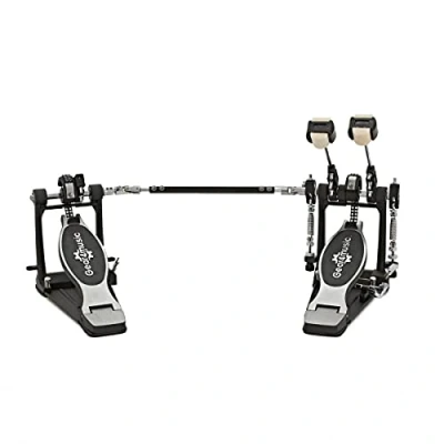 Image of Double Bass Drum Kick Pedal by Gear4music Chain Drive