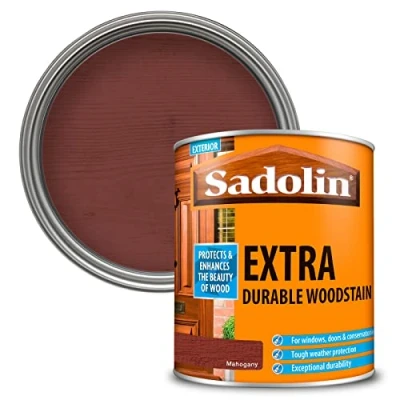 Image of WALLPAPER EMPIRE Sadolin Extra Durable Woodstain Advanced UV Protection (Mahogany)