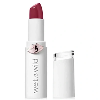Image of Wet n Wild, Megalast Lipstick, Long lasting Moisturizing Lipstick with Shine Finish, Hydrating Formula Microspheres, Natural Marine Plant Extracts, Coenzyme Q10 and Vitamins A &amp; E, Raining Rubies