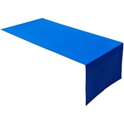 Image of Lemos Home Table Runner, Linen Made from 100% Cotton, Concept Collection, Choice of Colours and Sizes (Table Runner 30 x 100 cm, Royal Blue)