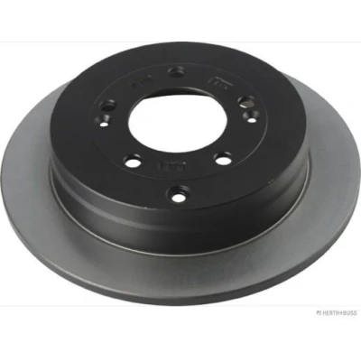 Image of 584113L000, 584113L010 Brake disc HERTH+BUSS JAKOPARTS J3310514 284mm 10mm 5 solid Uncoated