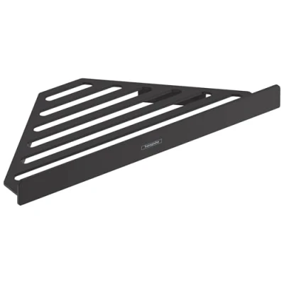 Image of hansgrohe AddStoris Corner basket, matt black, 41741670