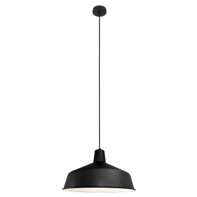 Image of Black Moon Dome Pendant Ceiling Lights Matt