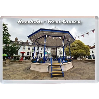 Image of Baked Bean Store Horsham West Sussex 96 x 67mm Jumbo Fridge Magnet/Magnets BBSFHM474
