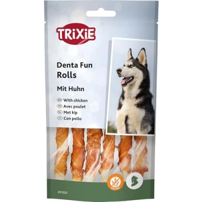Image of Trixie Denta Fun Chewing Sticks with Chicken, 6 70g