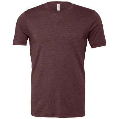 Image of Unisex Jersey Short Sleeve T Shirt HEATHER MAROON XL