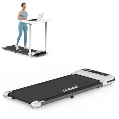 Image of Yagud Walking Pad Treadmill,Under Desk Treadmill,2.5HP Treadmills for Home,Portable Under Home/Office,Walking with Remote Control &amp; LED Display
