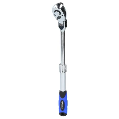 Image of BRILLIANT TOOLS BT022993 1/2 Inch Telescopic Ratchet with Flexible Head [Powered by KS Tools]