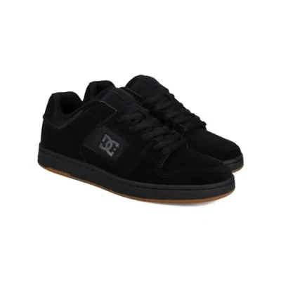 Image of DC Shoes Manteca 4 Skate shoes, Size: 13, Black Leather and textile