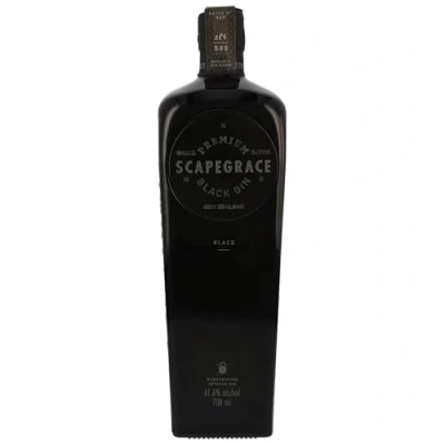 Image of Scapegrace Small Batch Premium Black Gin, 70 cl (1 bottle)
