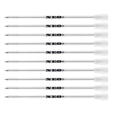 Image of D1 Refills Ballpoint Blue or Black Ink Compatible with Swarovski Element Crystal Pen by NEO+ (10 x Ink)