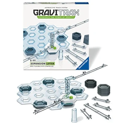 Image of Ravensburger GraviTrax Lift Expansion Pack Add On Extension Accessory Marble Run and Construction Toy For Kids Age 8 Years Up STEM