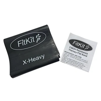 Image of FitKit Resistance Exercise Band 1.5M X HEAVY Pilates, Yoga, Rehab, Stretching, Strength Training