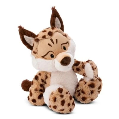 Image of NICI Wild Friends cuddly toy lynx Lyka 35 cm cute soft to cuddle, play with and love, sustainably produced 49808