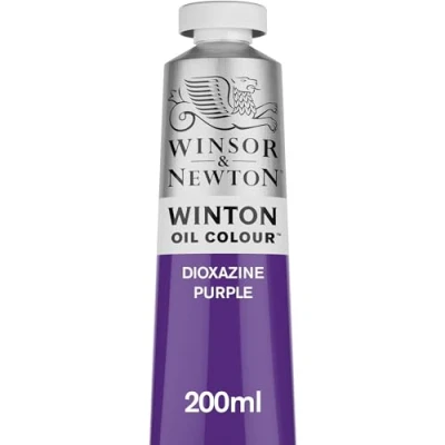 Image of Winsor &amp; Newton Winton 200ml Oil Colour Dioxazine Purple,1437229