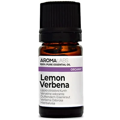 Image of BIO Lemon Verbena Essential Oil 5mL 100% Pure, Natural, Chemotyped and AB Certified AROMA LABS (French Brand)