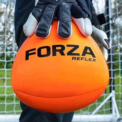Image of FORZA GK Reflex Football Unpredictable Bounce Triangular Shape Unlimited Drills (Pack of 3)