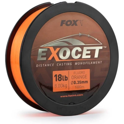 Image of FOX Exocet Mono Fluoro Orange 1000m (18lb)