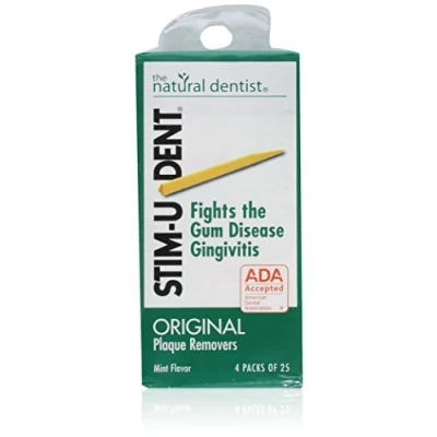 Image of Stim U Dent Plaque Removers Mint, Mint 100 Each (Pack Of 3)