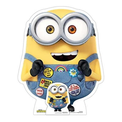 Image of Star Cutouts SC4089 Little Brother Bob Minions 2 Cardboard Cutout Birthdays Gifts Decorations