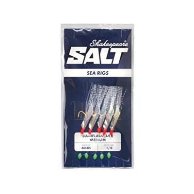 Image of Shakespeare Salt Rig Fishing (Lumiflash Hook Size 1)