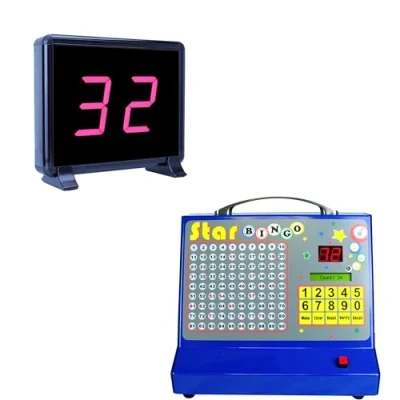 Image of Thomas &amp; Anca Club Supplies Ltd Bingo Machine Star with Wireless Audience Display WIFI Unit