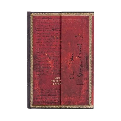 Image of Paperblanks Hardcover Journal Orwell, Nineteen Eighty Four Unlined Mini (100 x 140 mm) (Embellished Manuscripts Collection)