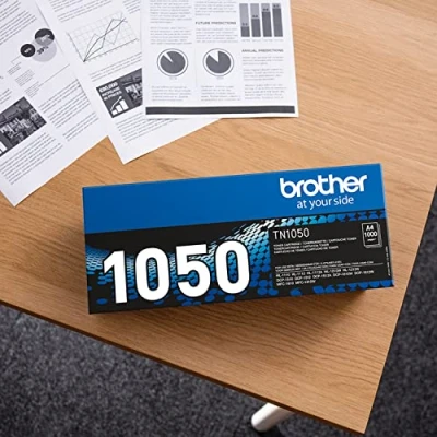 Image of Brother TN1050 Black original toner cartridge for DCP 1510, 1512, 1610, 1612, HL 1110, 1112, 1210, 1212, MFC 1810, 1910