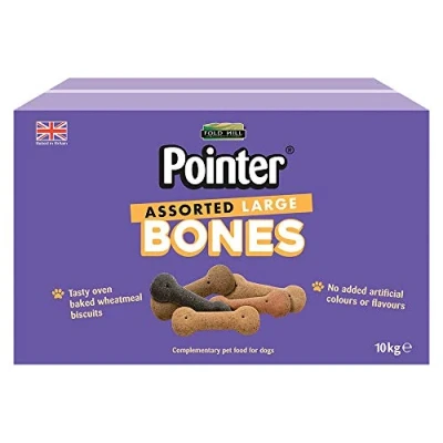 Image of Chewdles Pointer Boni Bix Assorted Large Biscuit Dog Treats, 10 kg