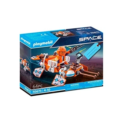 Image of Playmobil 70673 Space Ranger Gift Set, Fun Imaginative Role Play, PlaySets Suitable for Children Ages 4+